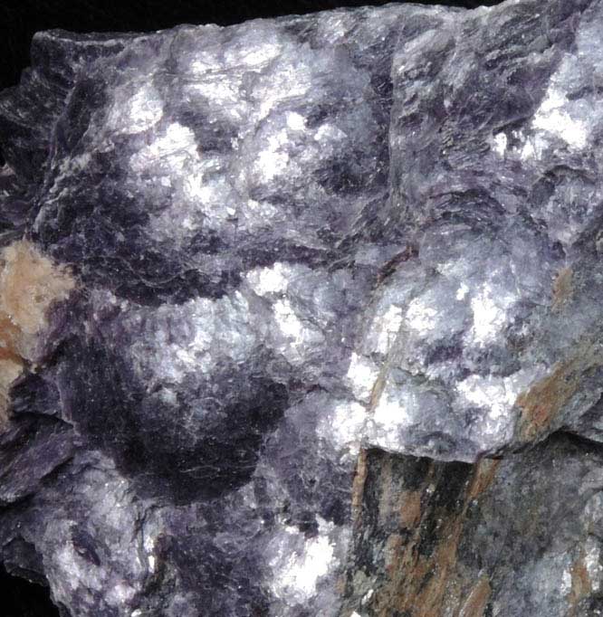 Lepidolite from Bear Claim, Sec. 17, Tp. 16, Range 16, Manitoba, Canada