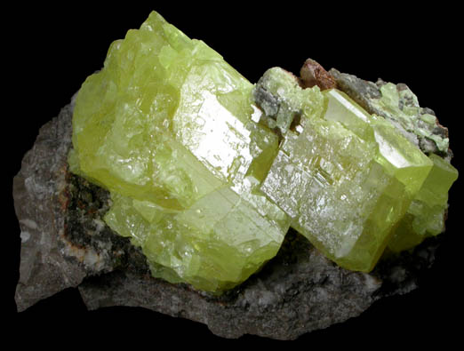 Sulfur from Vodinskoe Deposit, Samara Oblast', Povolzhsky, Russia