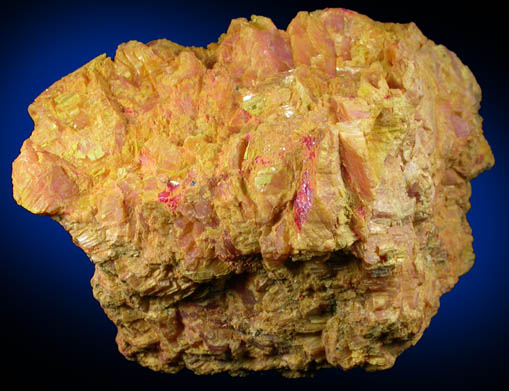 Orpiment with Realgar from Getchell Mine, Humboldt County, Nevada