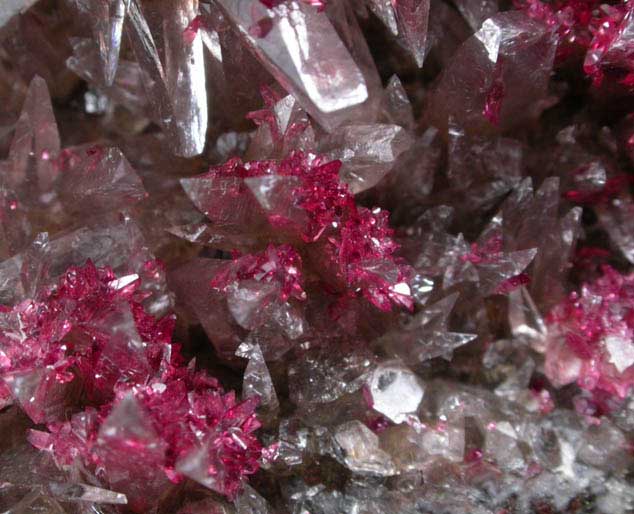 Wendwilsonite on Calcite from Aghbar Mine, 10 km east of Bou Azzer Mine, Zagora, Dra-Tafilalet, Morocco (Type Locality for Wendwilsonite)