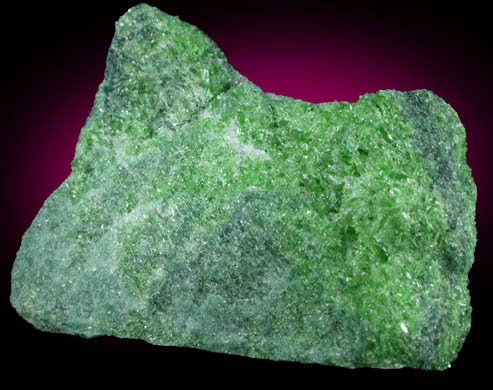 Tremolite var. Chrome Tremolite from Gouverneur Talc Company No. 4 Mine, Harrisville, Lewis County, New York