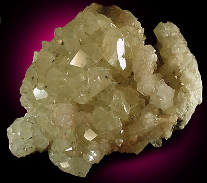 Datolite with Chalcopyrite and Quartz from Roncari Quarry, East Granby, Connecticut