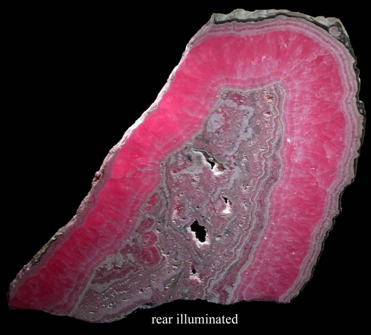 Rhodochrosite from Capillitas Mine, Restauradora Vein, Catamarca, Argentina