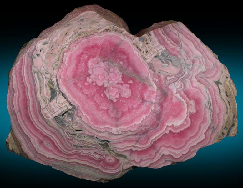 Rhodochrosite from Capillitas Mine, Catamarca, Argentina