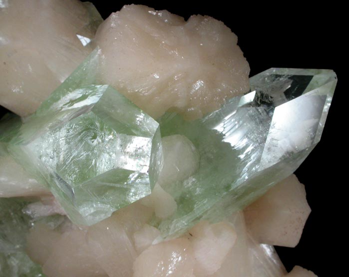 Apophyllite and Stilbite from Jalgaon, Maharashtra, India