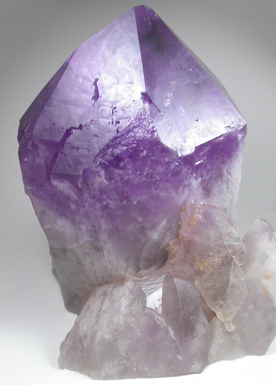 Quartz var. Ametrine (Amethyst and Citrine combination) from Anahi Mine, La Gaiba District, Angel Sandoval Province, Santa Cruz Department, Bolivia