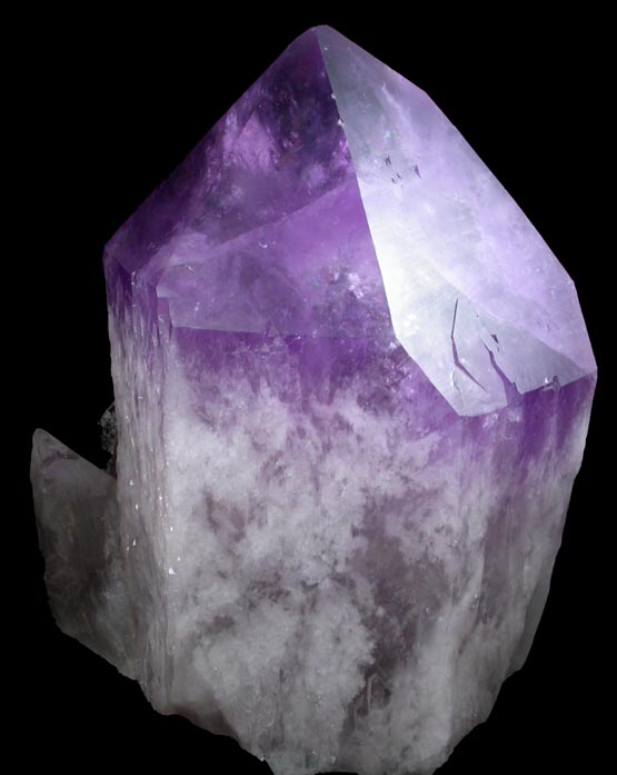 Quartz var. Ametrine (Amethyst and Citrine combination) from Anahi Mine, La Gaiba District, Angel Sandoval Province, Santa Cruz Department, Bolivia