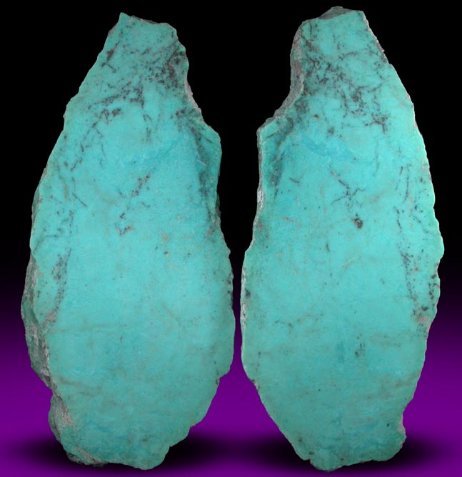 Turquoise from Kingman District, Mohave County, Arizona