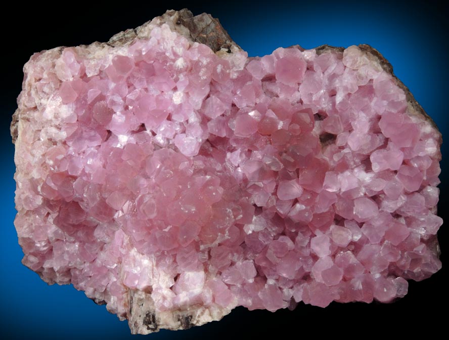 Calcite var. Cobaltian Calcite from Aghbar Mine, 10 km east of Bou Azzer Mine, Zagora, Dra-Tafilalet, Morocco