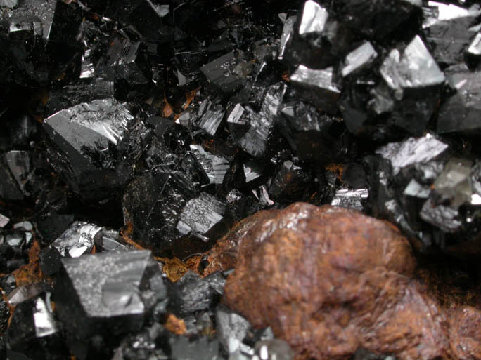 Cassiterite from Huanuni District, Dalence Province, Oruro Department, Bolivia