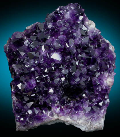 Quartz var. Amethyst from Catalan Agate-Amethyst District, Southern Paran Basalt Basin, Artigas, Uruguay