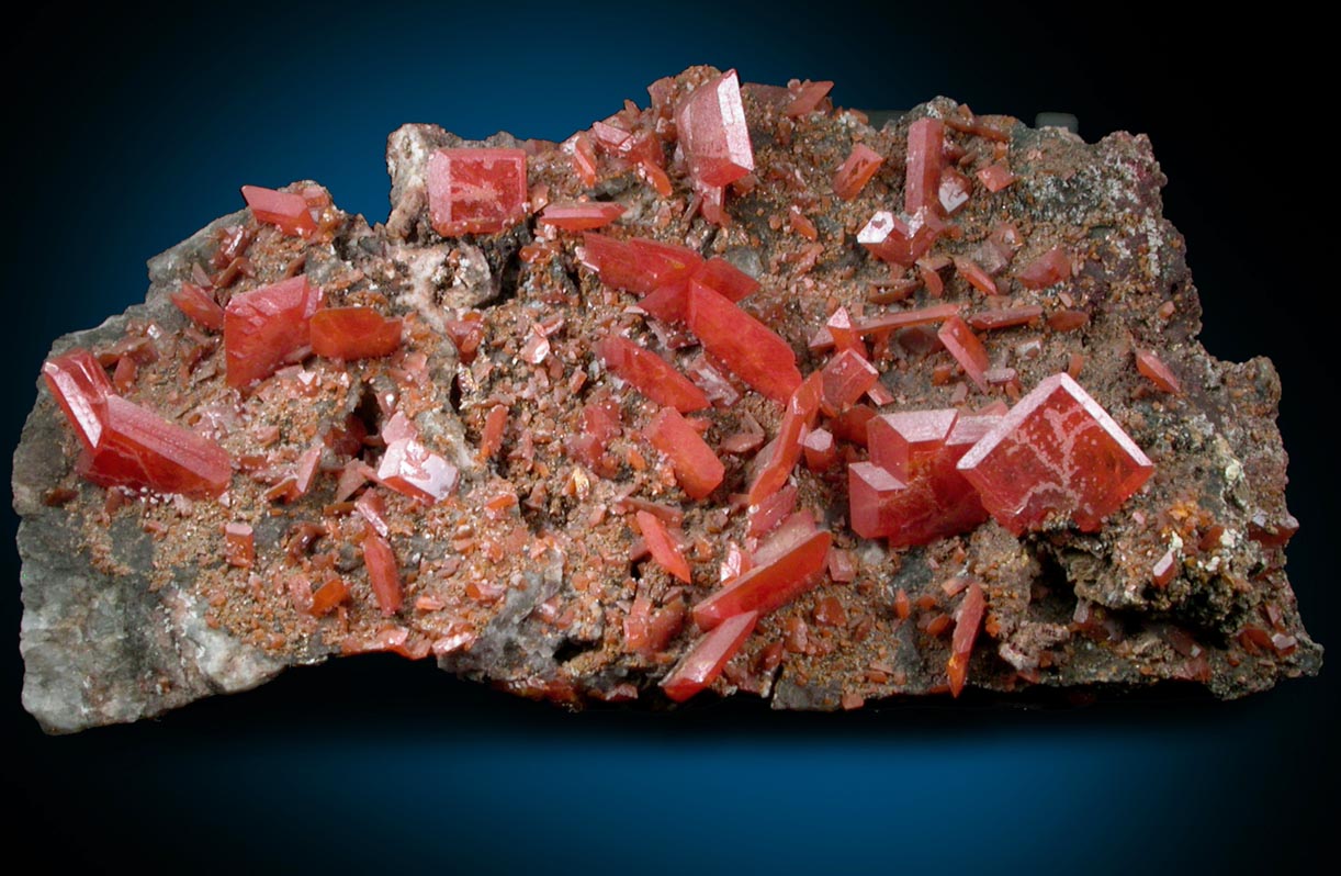 Wulfenite from Red Cloud Mine, Silver District, La Paz County, Arizona