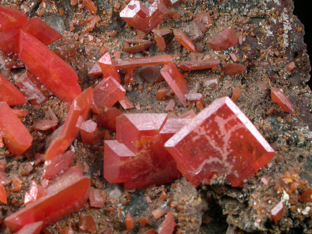 Wulfenite from Red Cloud Mine, Silver District, La Paz County, Arizona