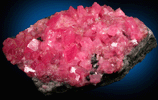 Rhodochrosite with Sphalerite from Sweet Home Mine, Buckskin Gulch, Alma District, Park County, Colorado