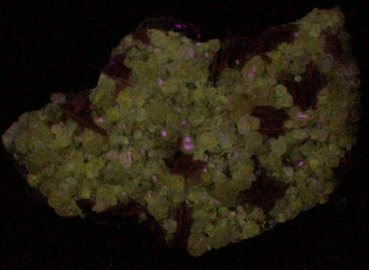 Cerussite on Barite over Galena from Mibladen, Haute Moulouya Basin, Zeida-Aouli-Mibladen belt, Midelt Province, Morocco