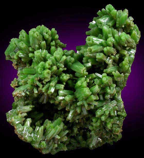 Pyromorphite from Daoping Mine, Yangshuo, Guangxi, China