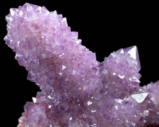 Quartz var. Amethyst Quartz (Cactus Quartz) from Boekenhouthoek area, Mpumalanga Province, South Africa