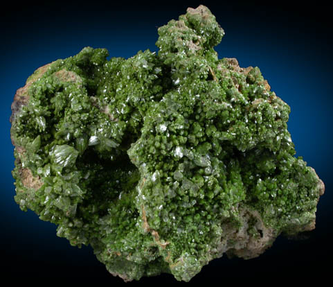 Pyromorphite from Wheatley Mine, Phoenixville, Chester County, Pennsylvania