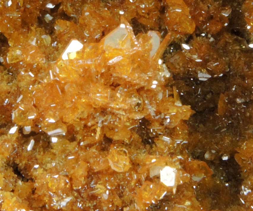 Wulfenite and Mimetite from Mammoth Mine, Tiger District, Pinal County, Arizona