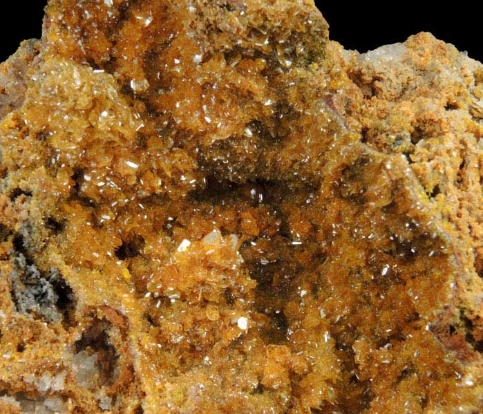 Wulfenite and Mimetite from Mammoth Mine, Tiger District, Pinal County, Arizona