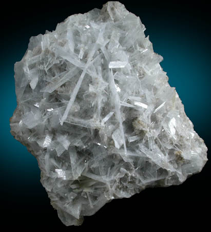 Celestine with Calcite from Clay Center, Ottawa County, Ohio