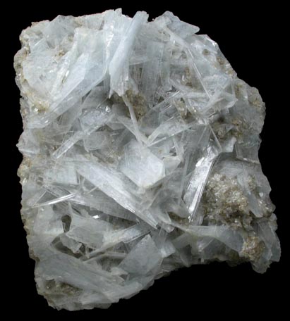 Celestine with Calcite from Clay Center, Ottawa County, Ohio