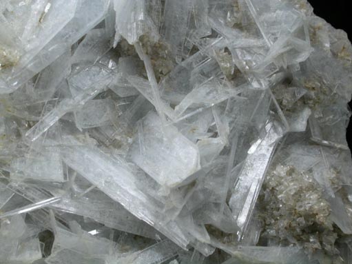 Celestine with Calcite from Clay Center, Ottawa County, Ohio