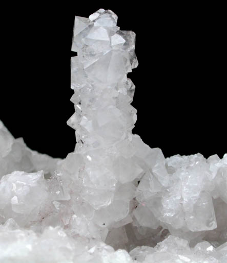 Quartz pseudomorph after Anhydrite from Bennett Prospect, Southbury, New Haven County, Connecticut