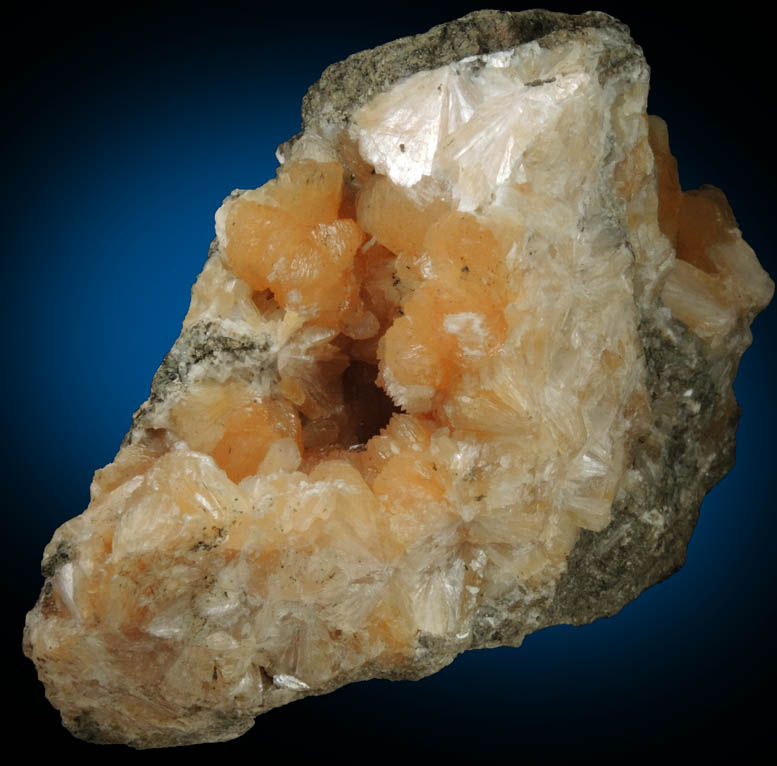 Stilbite from Moore's Station Quarry, 44 km northeast of Philadelphia, Mercer County, New Jersey