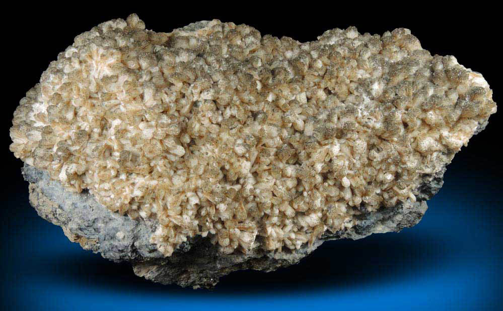 Stilbite with Pyrite from Cornwall Iron Mines, Cornwall, Lebanon County, Pennsylvania