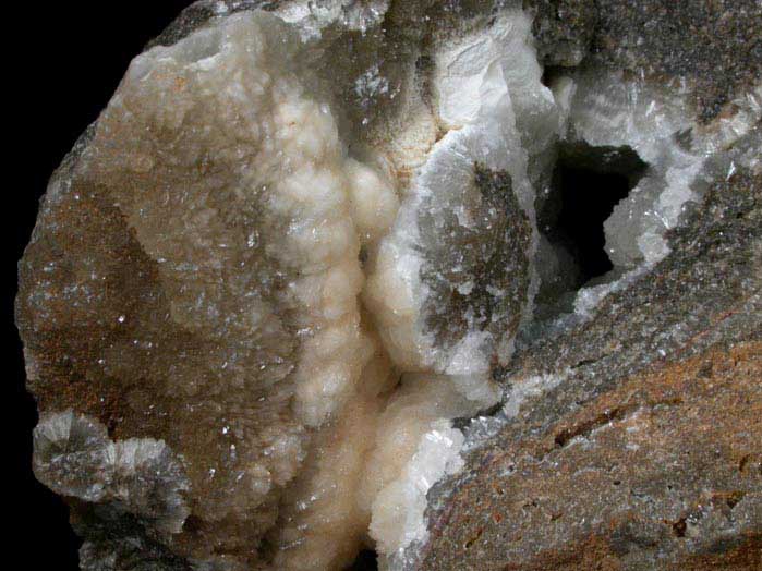 Hemimorphite var. Calamine from Friedensville, Lehigh County, Pennsylvania