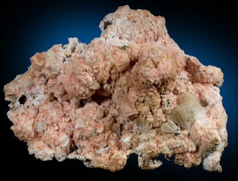 Albite with Stilbite from Summit, Essex County, New Jersey