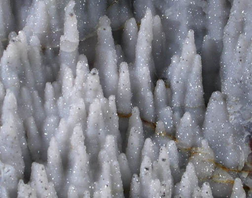 Quartz var. Stalactitic Chalcedony from Sidi Rahal, 10 km east-northeast of At Ourir, El Kela des Sraghna, Morocco
