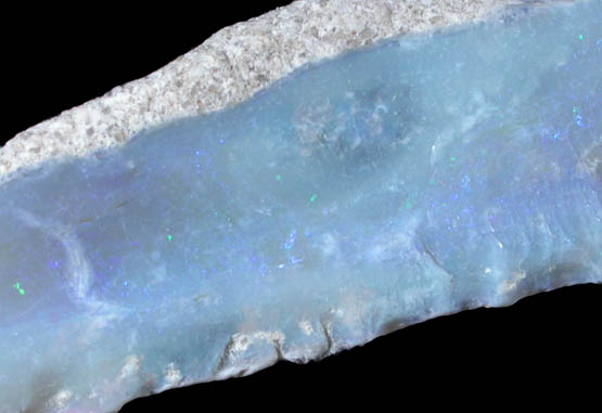 Opal from Andamooka, 160 km NE of Pimba, South Australia, Australia