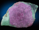 Corundum var. Ruby in Zoisite from Arusha, Tanzania