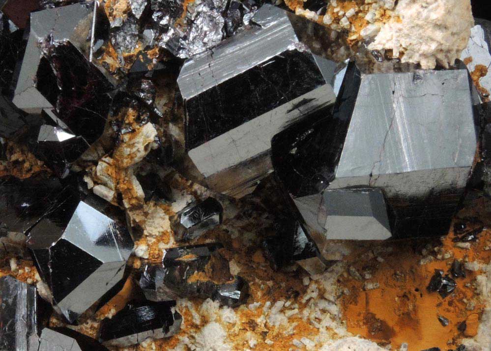 Rutile (twinned crystals) from Mount Kapudzhukh, Caucasus Mountains, Nakhchivan Autonomous Republic, Azerbaijan