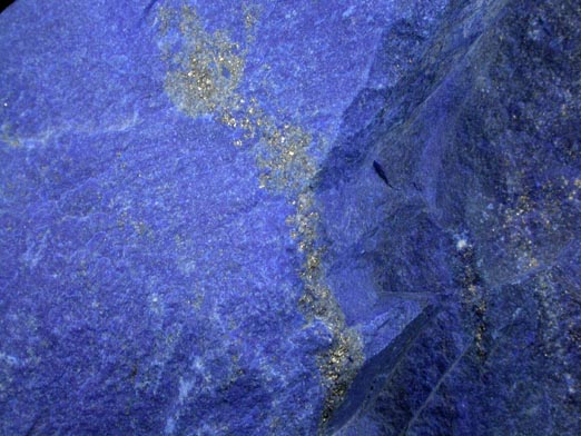 Lazurite var. Lapis Lazuli with Pyrite from Sar-e-Sang, Kokscha Valley, Badakshan, Afghanistan (Type Locality for Lazurite)