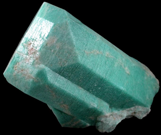 Microcline var. Amazonite from Rocket Claim, Crystal Peak area, Teller County, Colorado