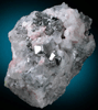 Carrollite in Calcite from Kamoto Mine, Kolwezi, Katanga (Shaba) Province, Democratic Republic of the Congo