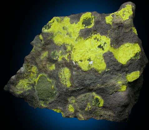 Tyuyamunite from Ridenaur Mine, Prospect Canyon, Coconino County, Arizona