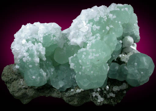 Prehnite and Apophyllite from O and G Industries Southbury Quarry, Southbury, New Haven County, Connecticut