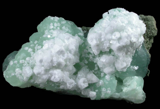 Prehnite and Apophyllite from O and G Industries Southbury Quarry, Southbury, New Haven County, Connecticut