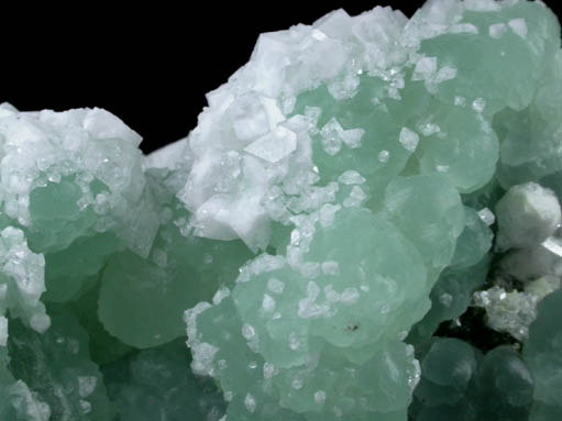 Prehnite and Apophyllite from O and G Industries Southbury Quarry, Southbury, New Haven County, Connecticut