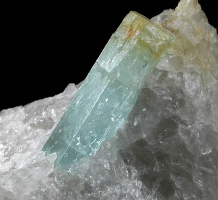 Beryl var. Aquamarine from Haddam, Middlesex County, Connecticut