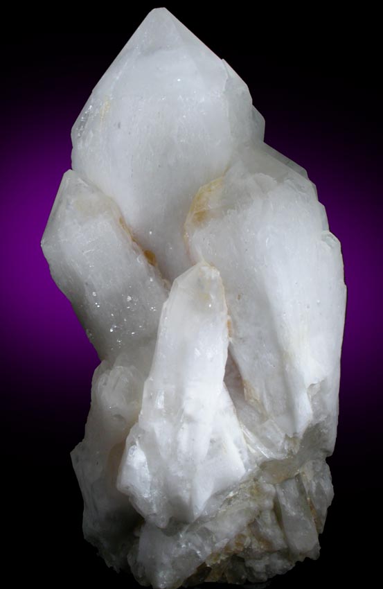 Quartz var. Milky Quartz Crystals from west flank of Long Hill, Haddam, Middlesex County, Connecticut