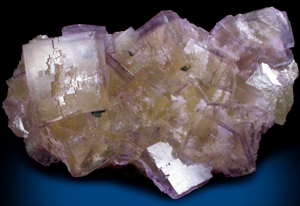 Fluorite with Chalcopyrite from (Annabel Lee Mine), Hardin County, Illinois