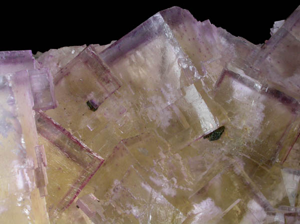 Fluorite with Chalcopyrite from (Annabel Lee Mine), Hardin County, Illinois