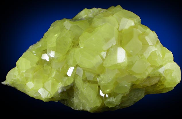 Sulfur from Cianciana, Agrigento Province, Sicily, Italy