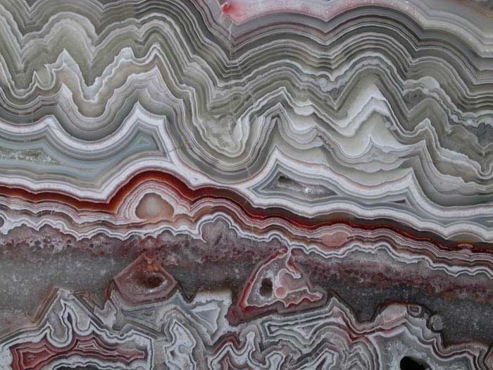 Quartz var. Crazy Lace Agate from Chihuahua, Mexico