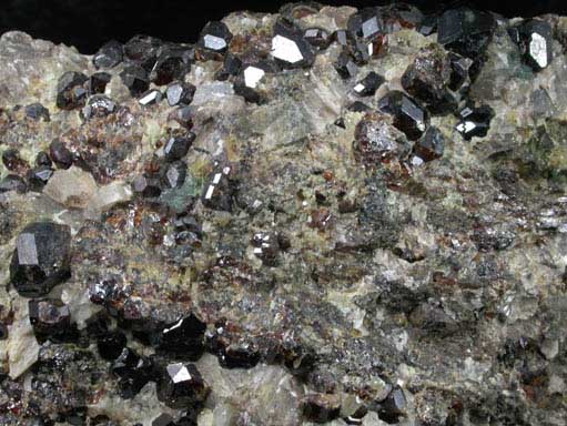 Andradite Garnet from Tallgruvan, Kallmora, Norberg, Vstmanland, Sweden